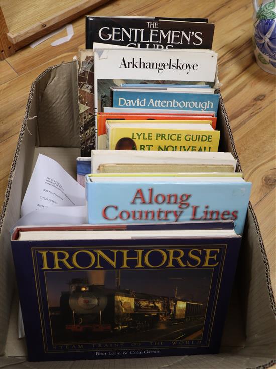 A collection of Ironhouse reference books: